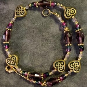 Handcrafted Swarovski Crystals 14kt Gold Accents